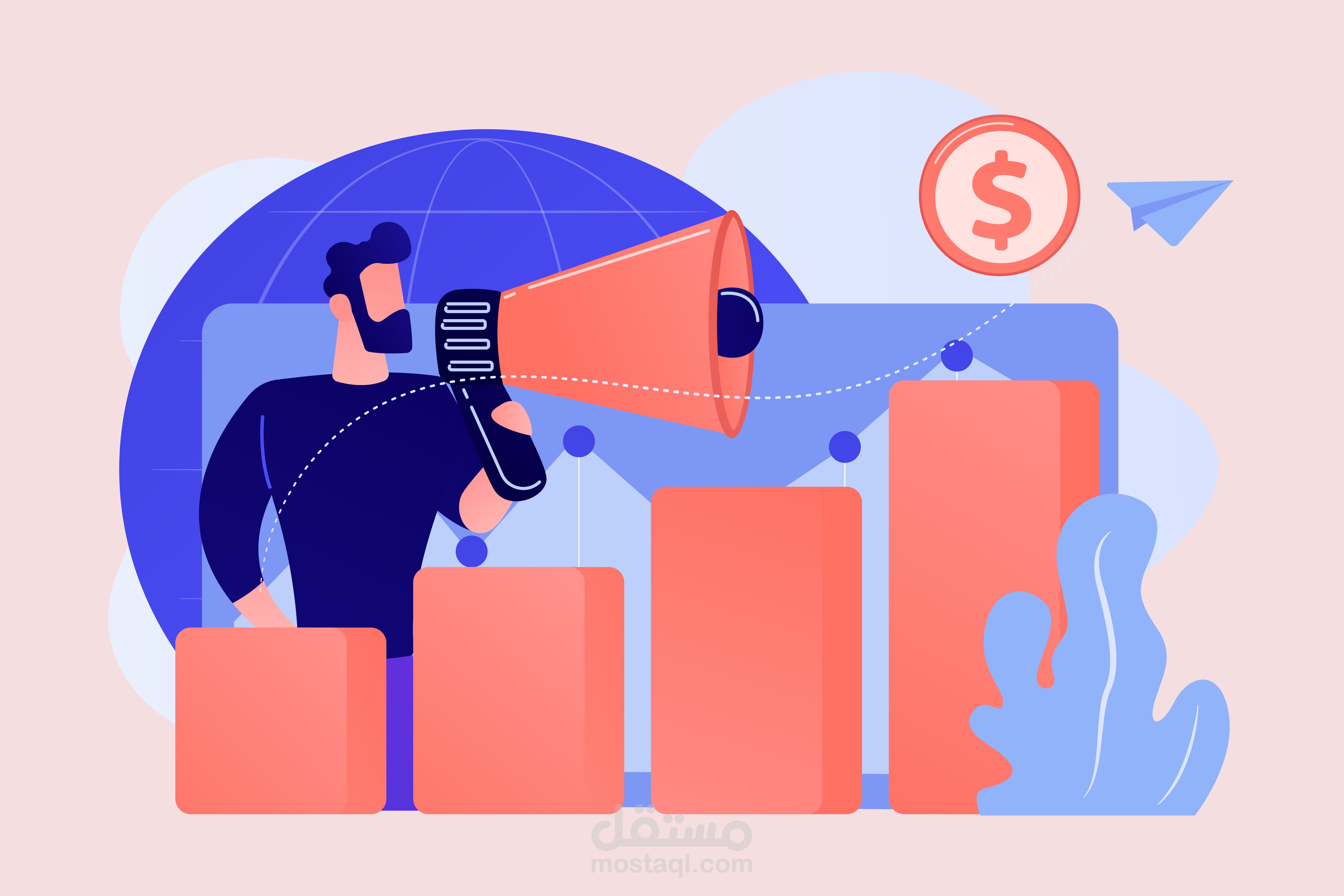 Motion graphics Character