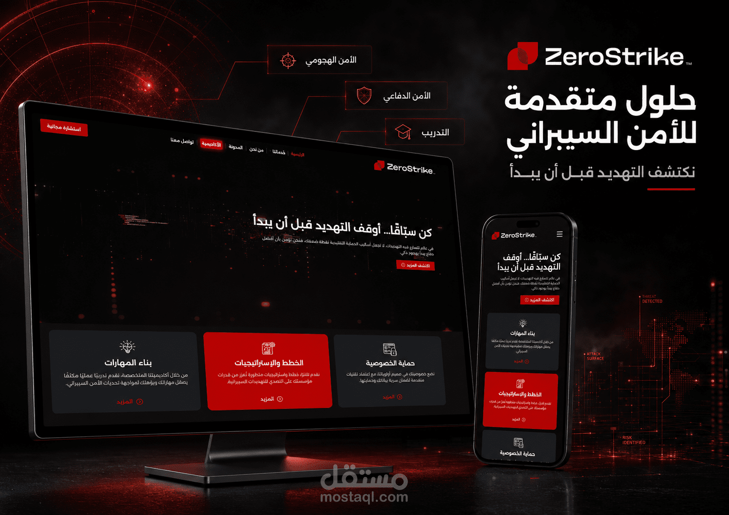 منصة متخصصة في تقديم حلول الأمن السيبراني