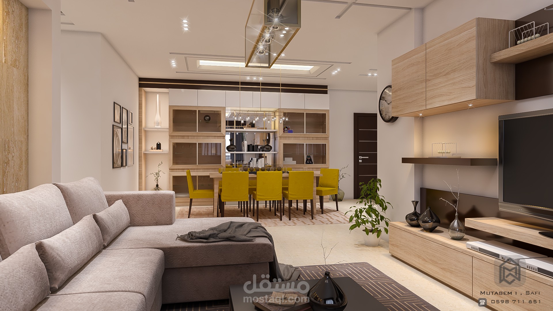 تصميم شقة سكنية