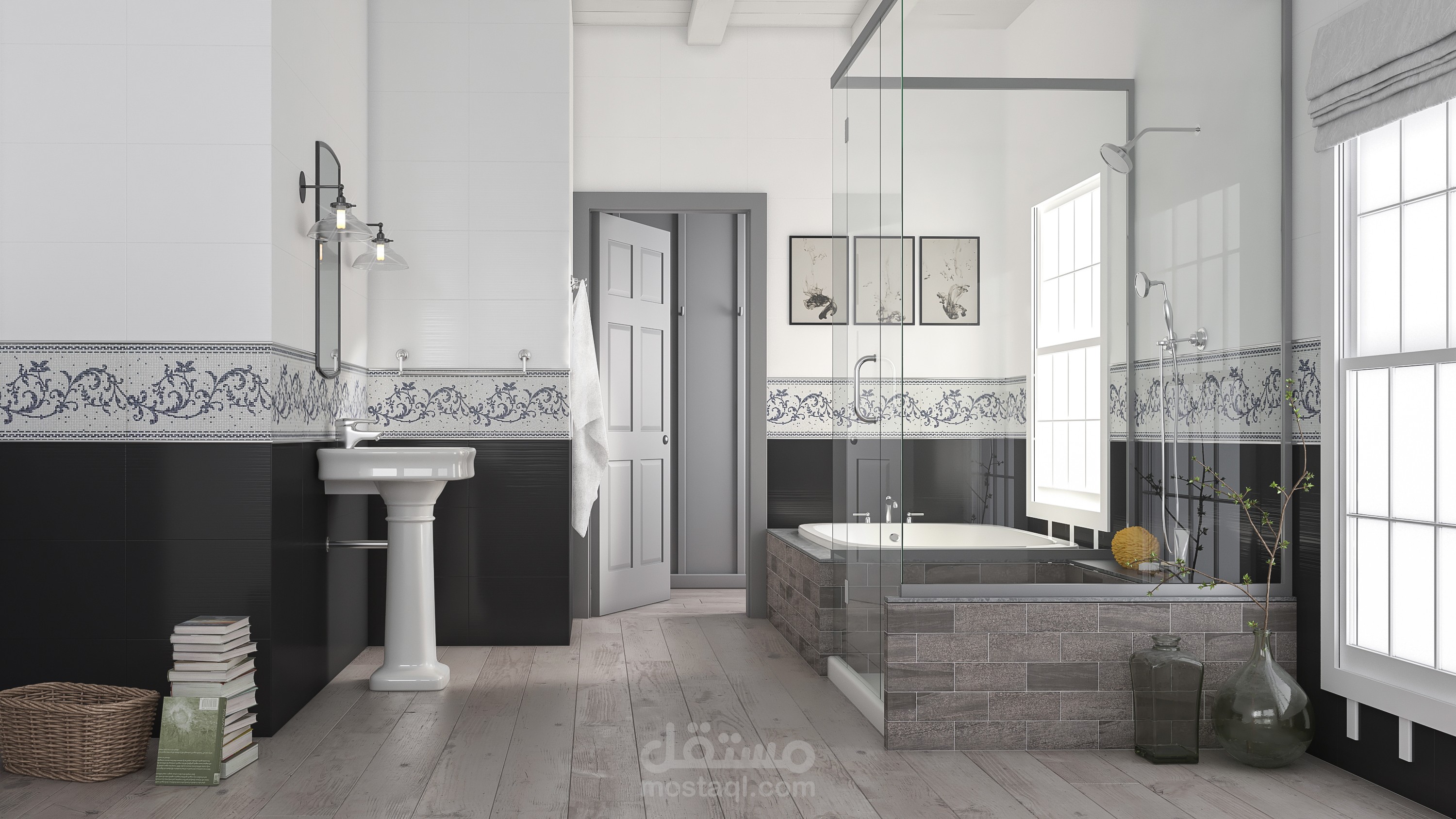 تصميم مجموعة حمامات