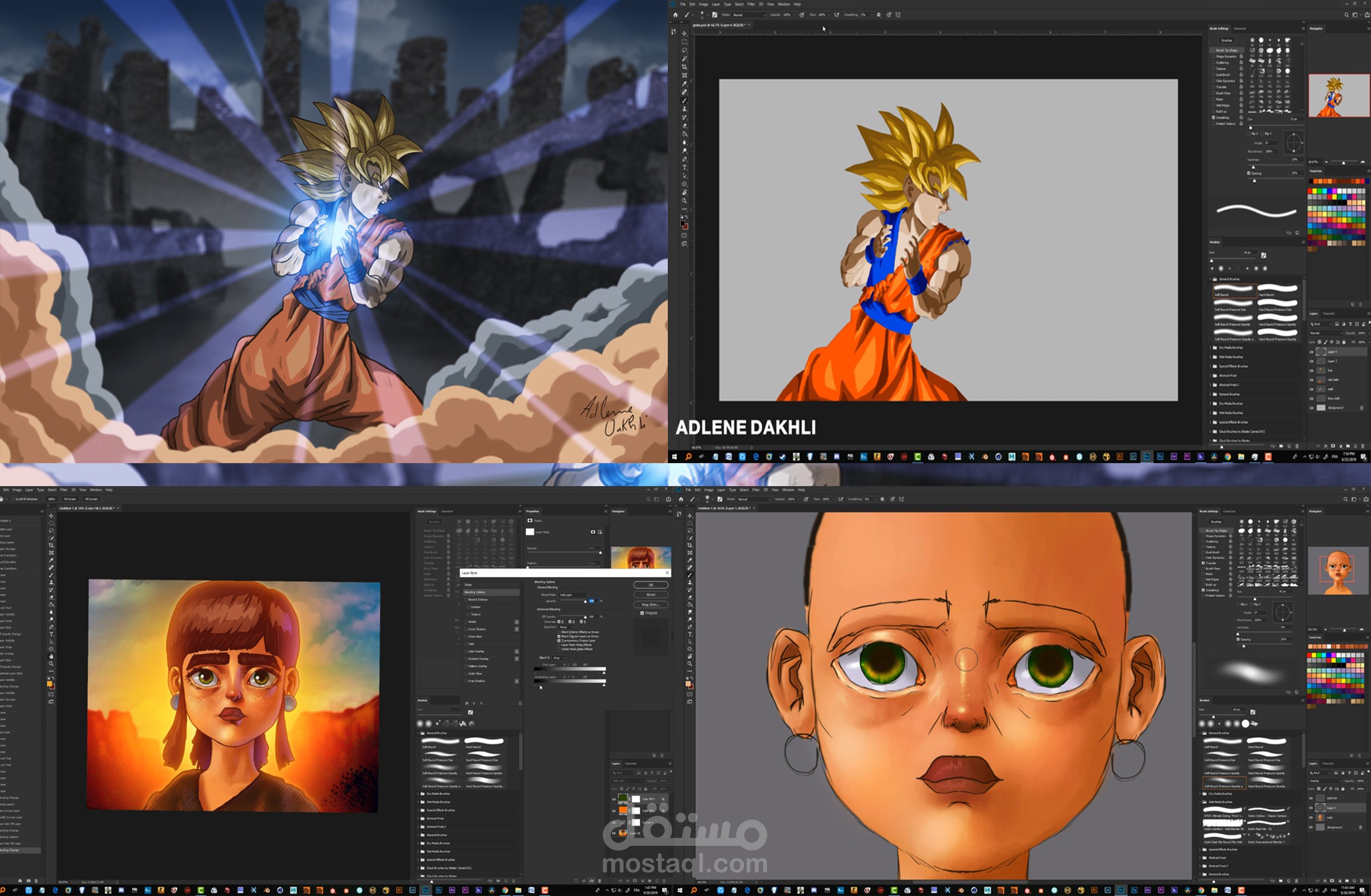 رسم أو تحريك مشاهد 2D  3D