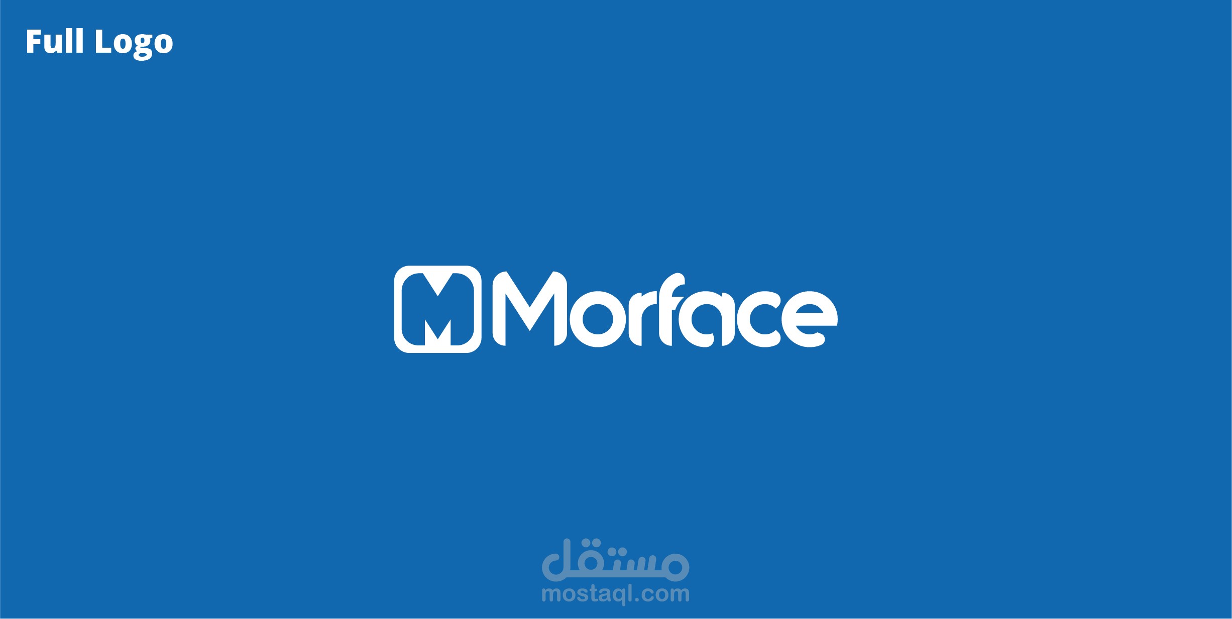تصميم شعار لموقع Morface