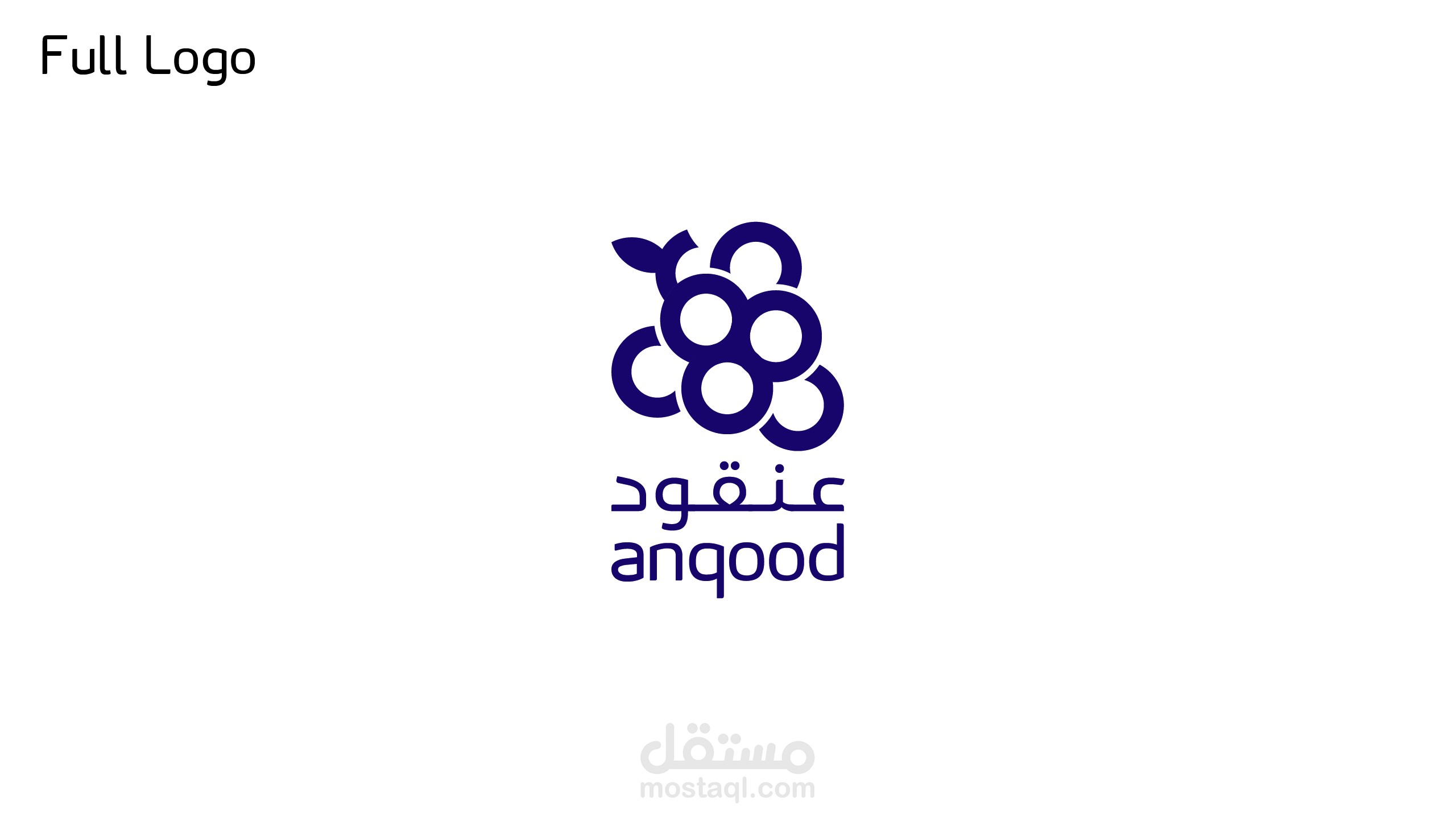 تصميم شعار لبودكاست عنقود