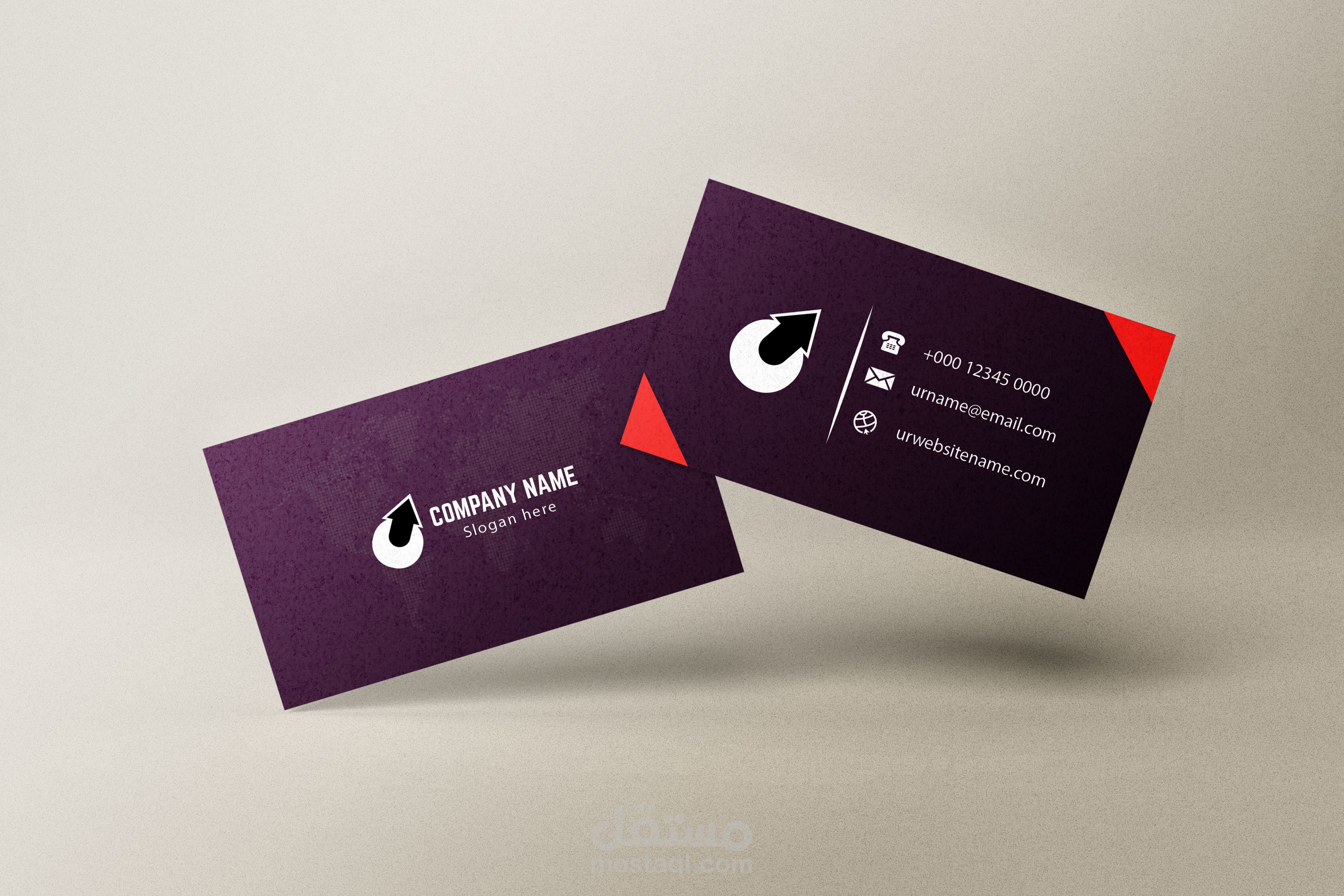 تصميم Business Card بطريقة ابداعية
