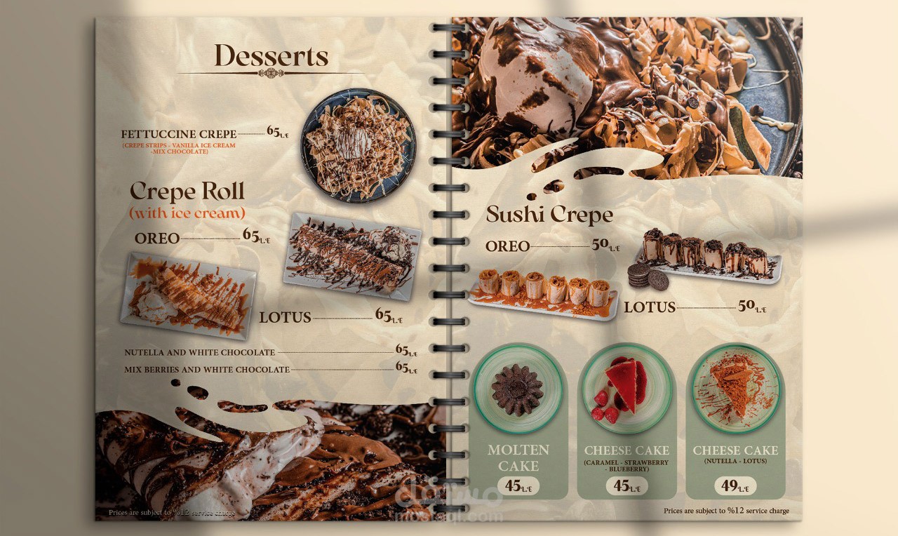 Menu Designs Collection