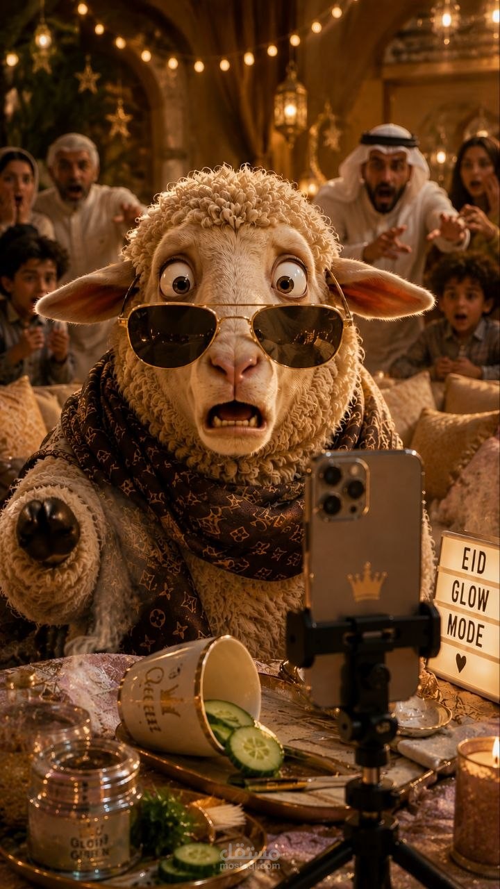 فيديو مضحك لعيد الاضحى (يوم في حياة أهم Influencer في العيد 🐑✨)