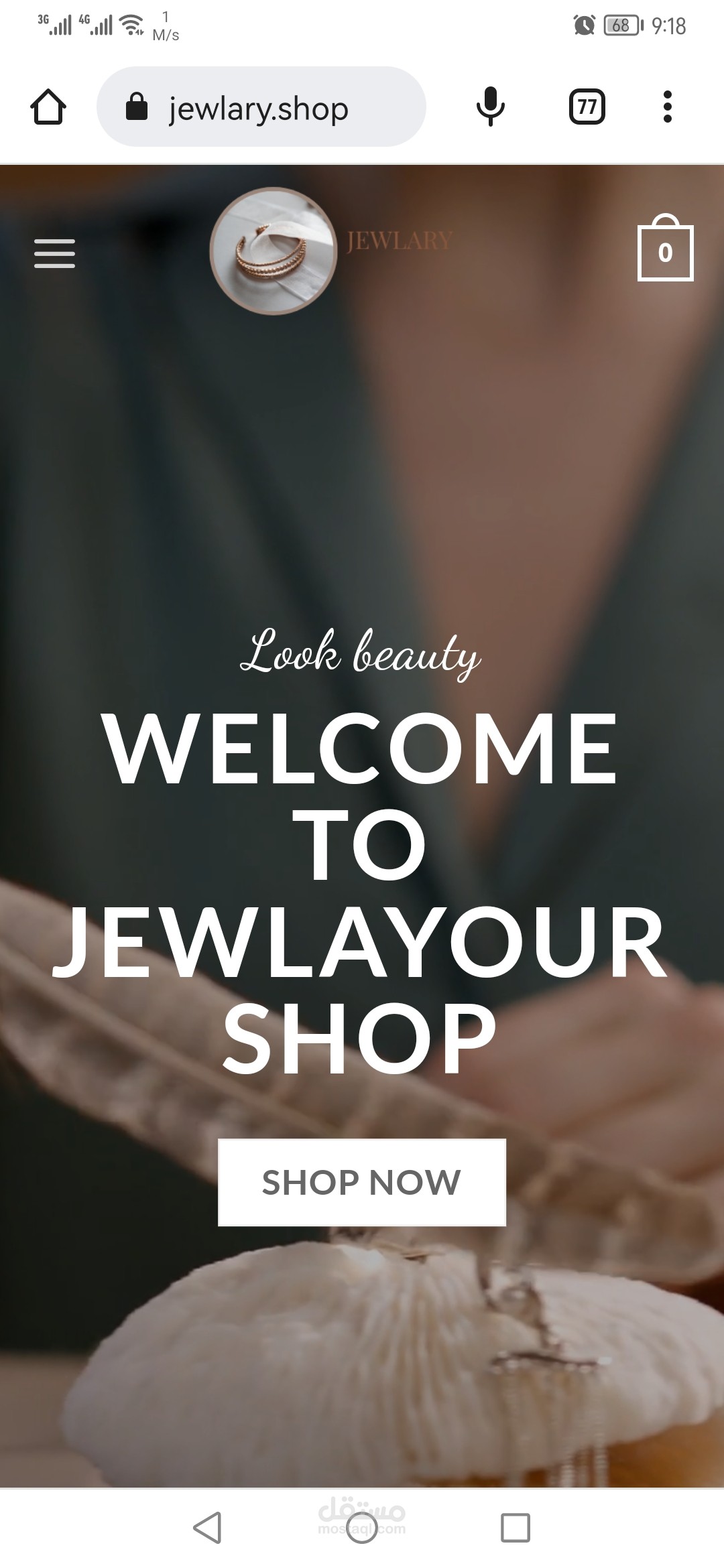 Jewlary.shop design
