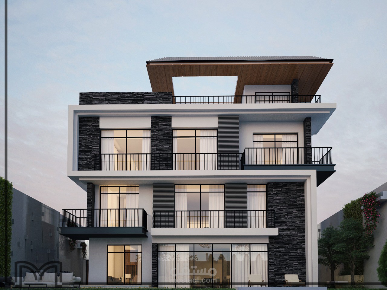 My Work in Exterior Design - Villa