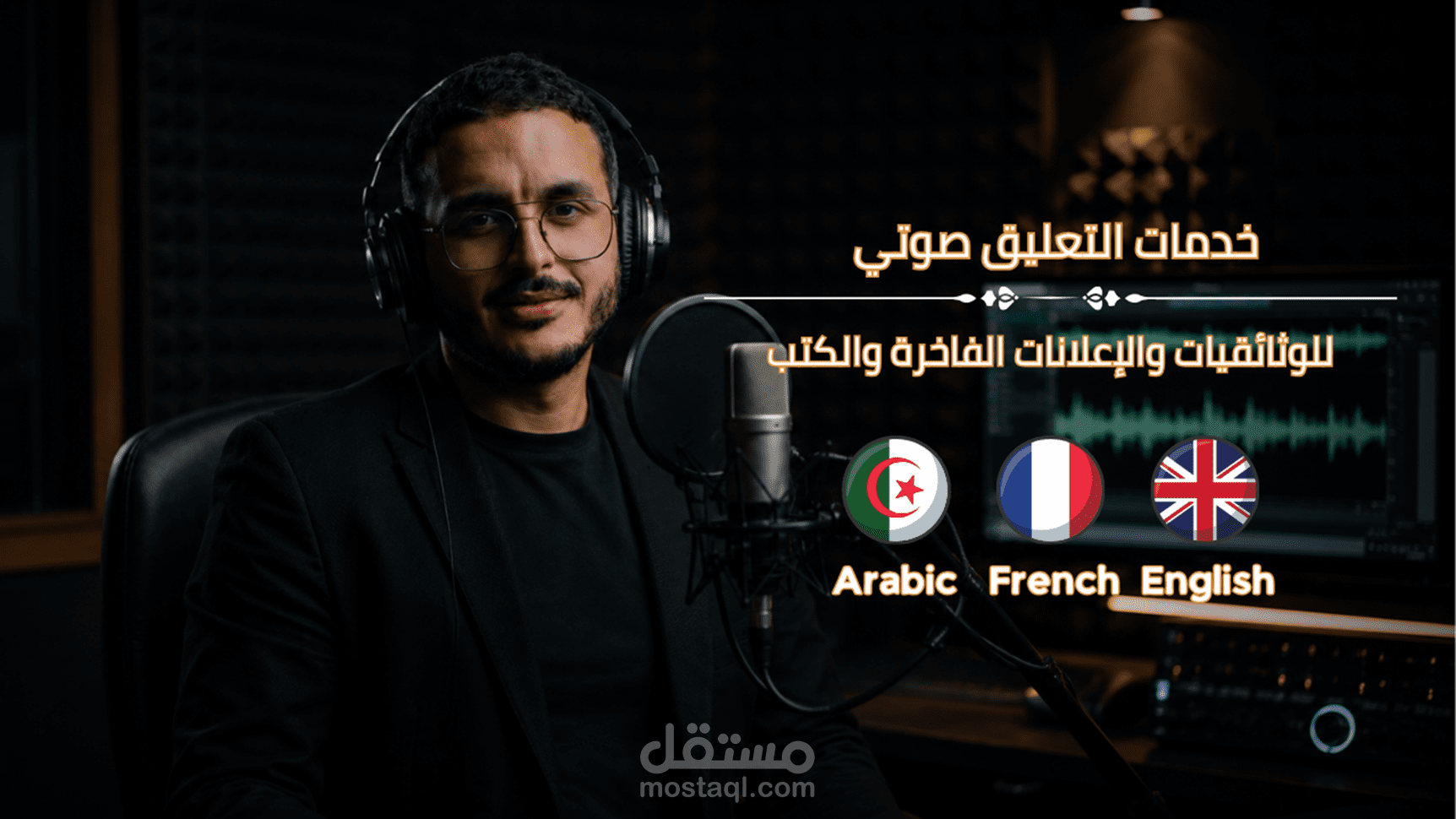 ديموريل شامل للتعليق الصوتي بثلاث لغات