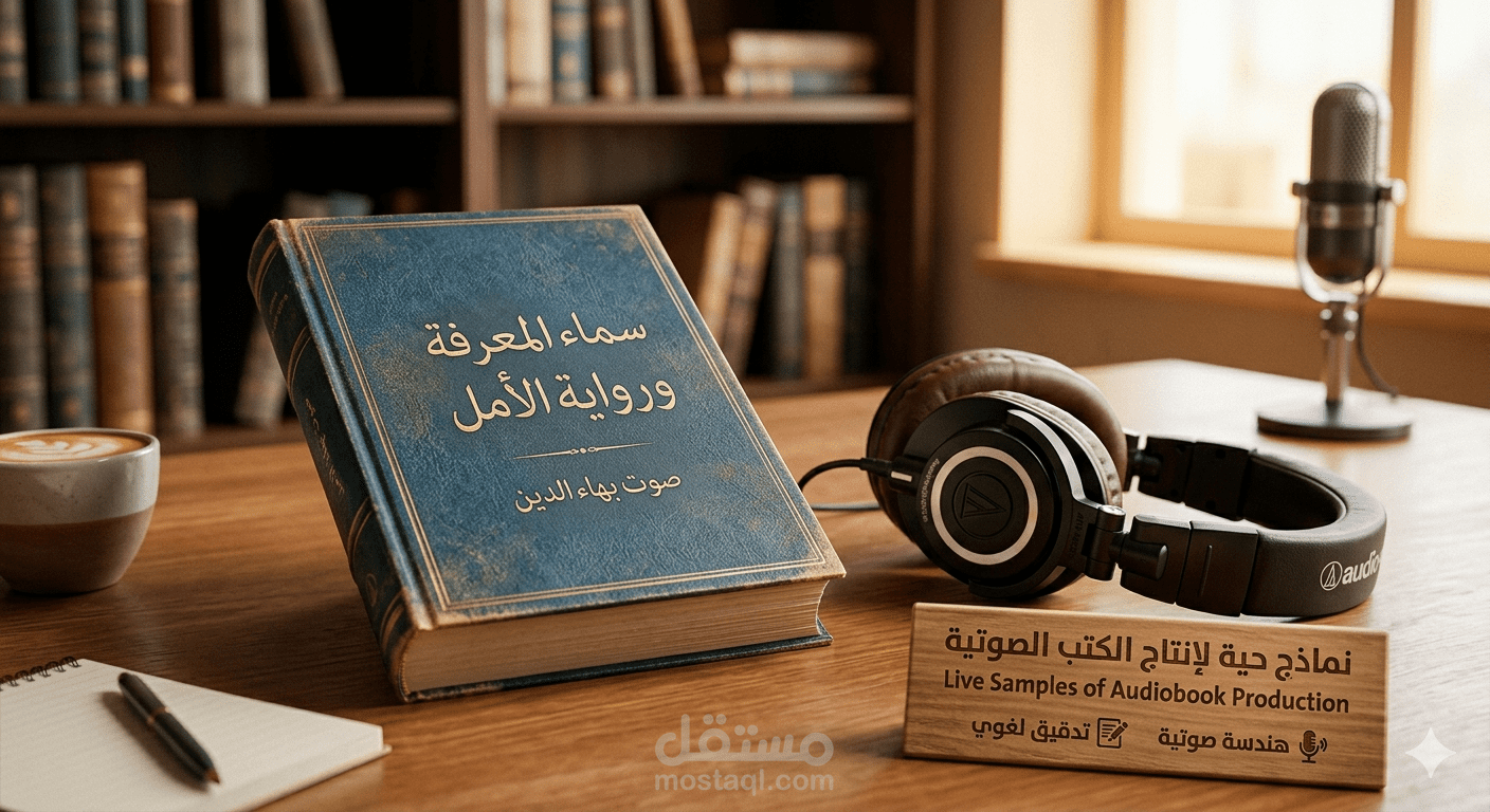 كتب مسموعة - تعليق صوتي