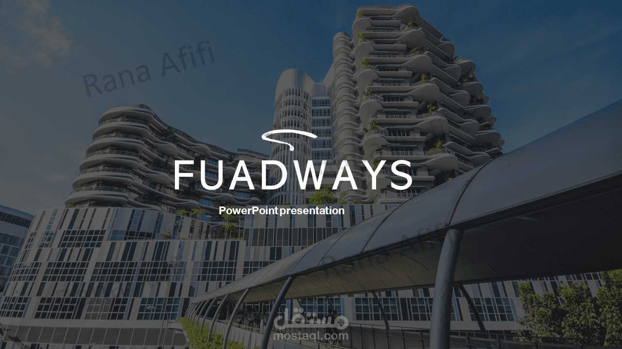 عرض تقديمي مميز و جذَّاب