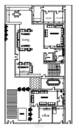 تصميم فيلا في المملكة العربية السعودية