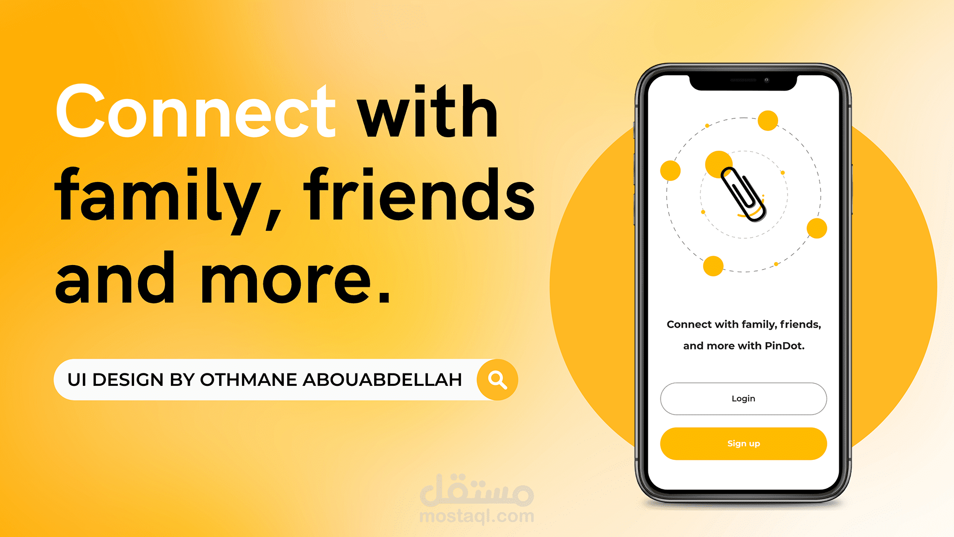 PinDot social media app | UI Design