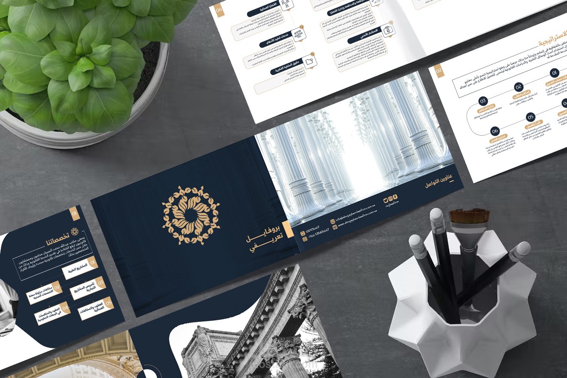 Profile company - Law Firm  ملف تعريفي