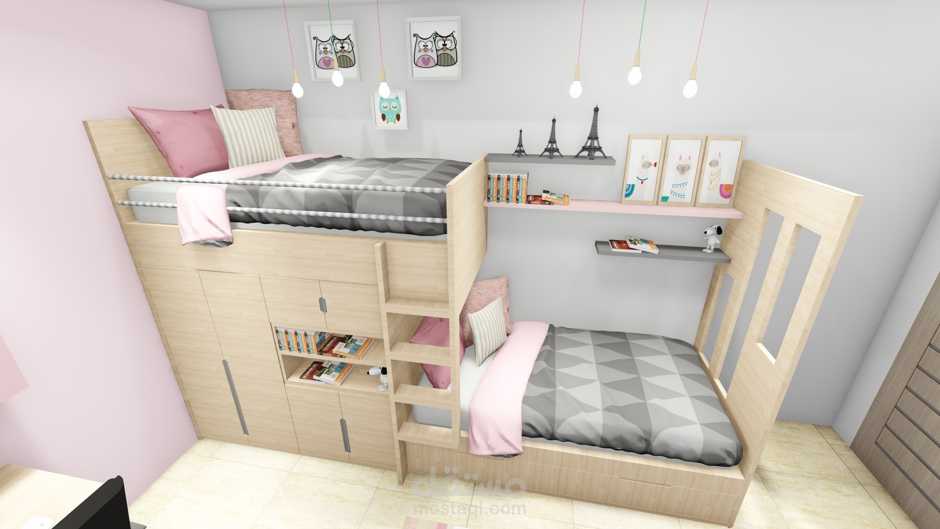 غرفة نوم للأطفال