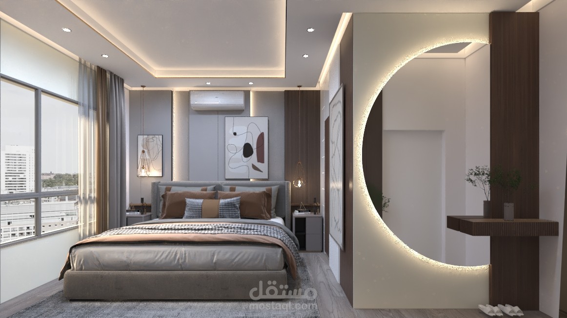 غرفة نوم ابوين ( ماستر )