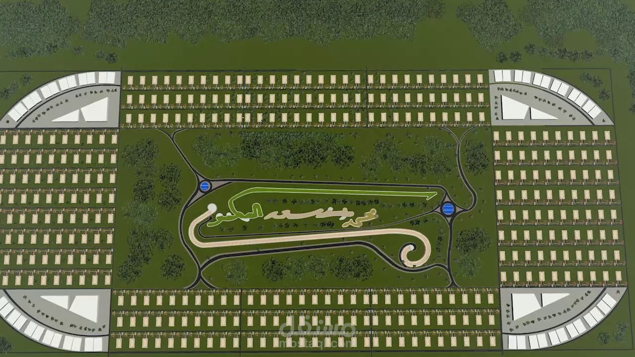 تصميمي لأكبر مضمار خيول في العالم