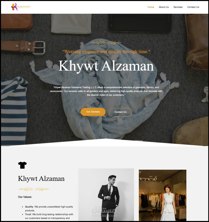 WordPress Website Design for Khiotalzaman.com