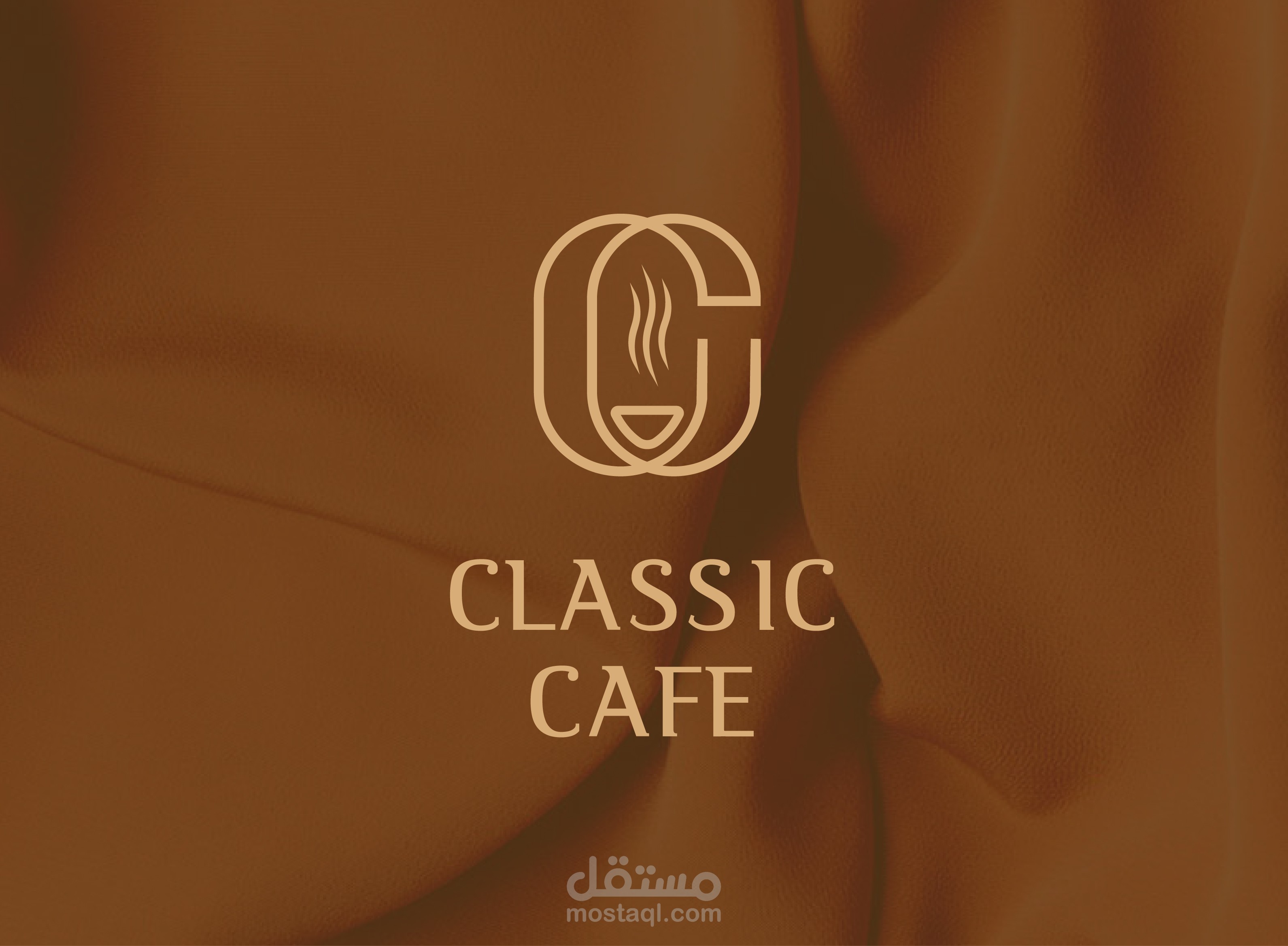 شعار كلاسيك كافي classic cafe