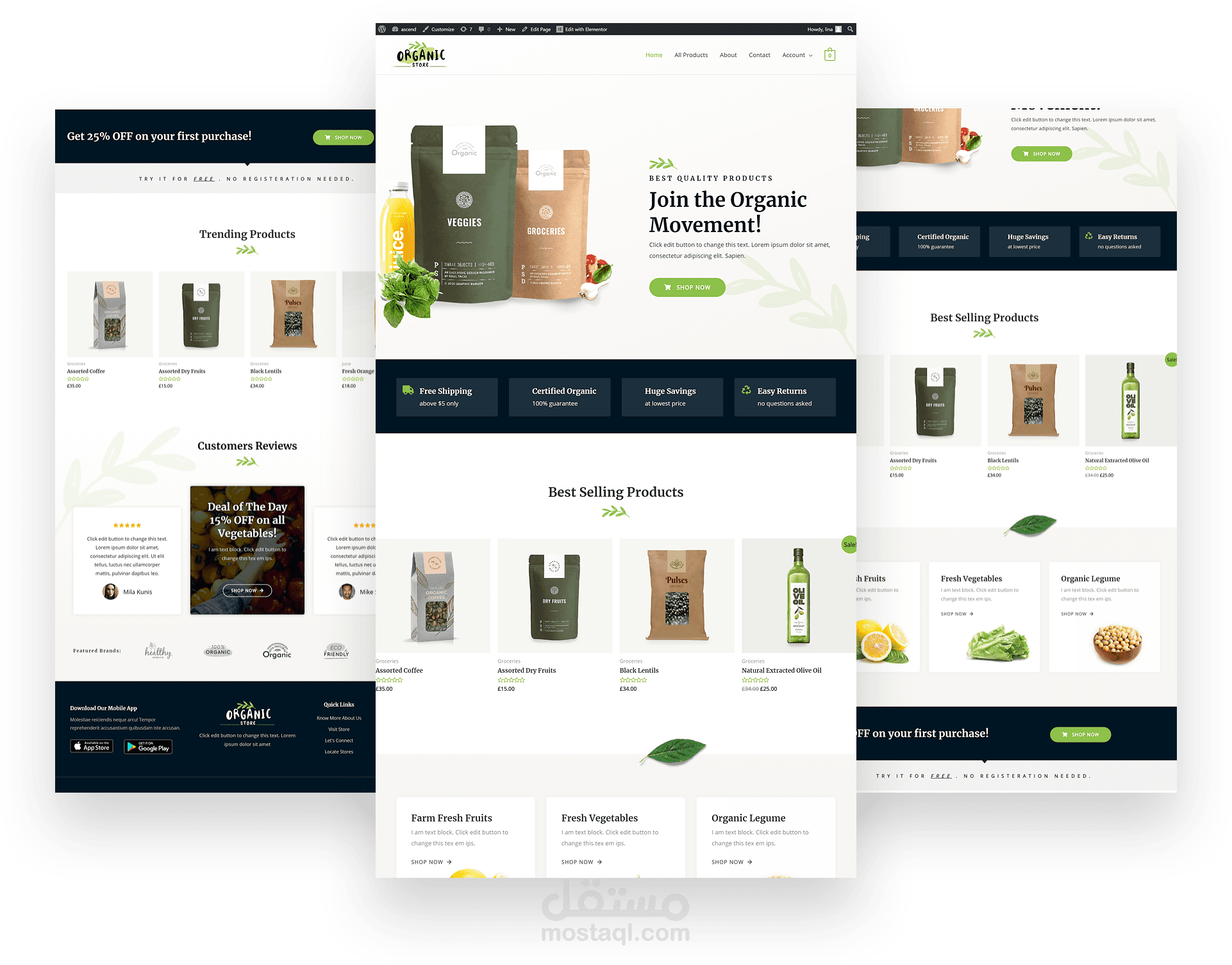 Store Website Woocommerce