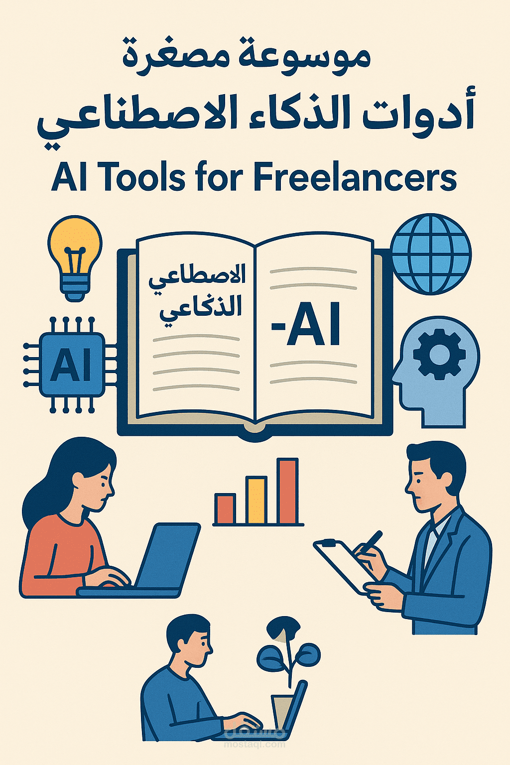 موسوعة مصغّرة: أدوات الذكاء الاصطناعي للمستقلين (باللغتين)