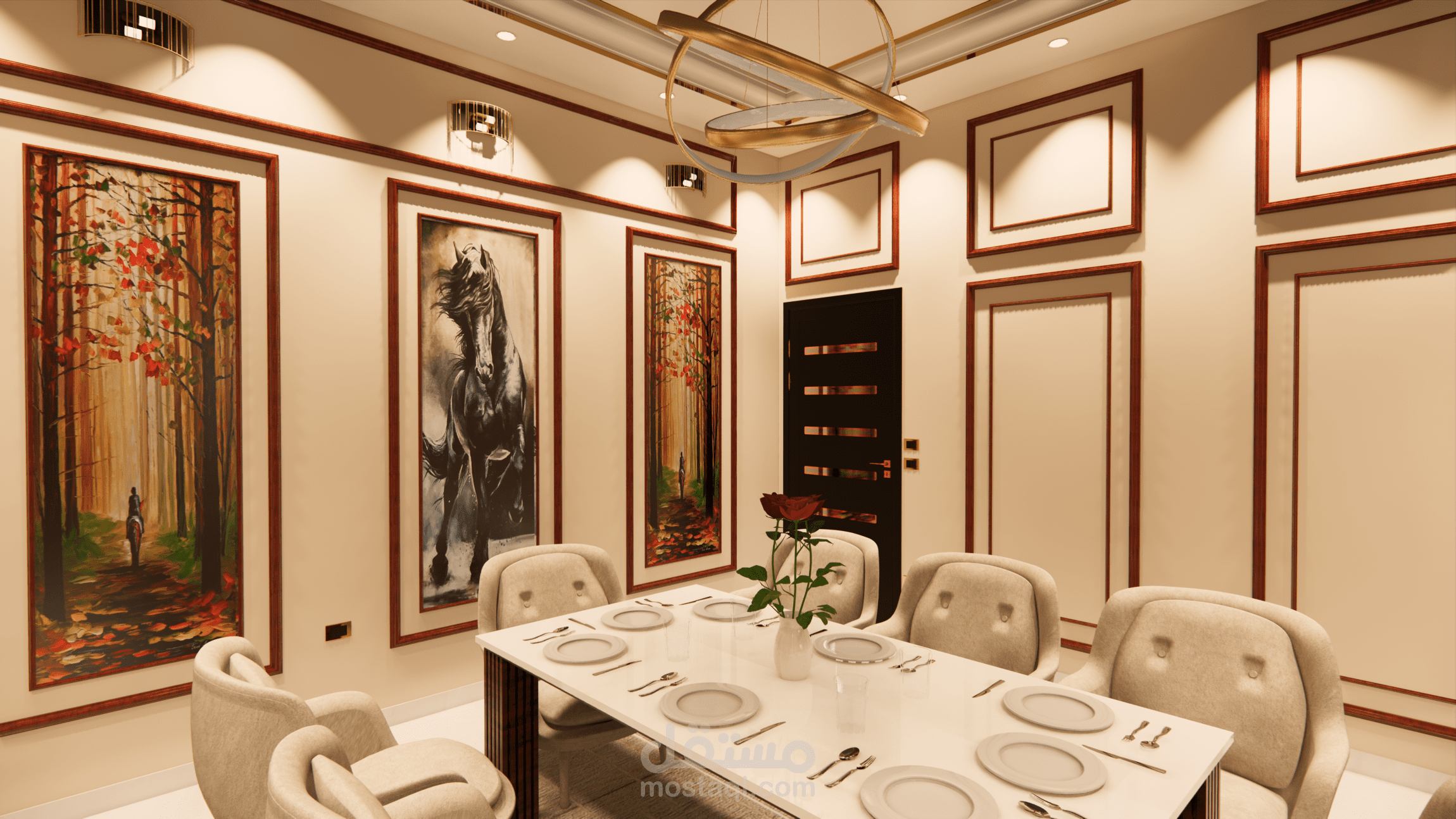 تصميم غرفة طعام