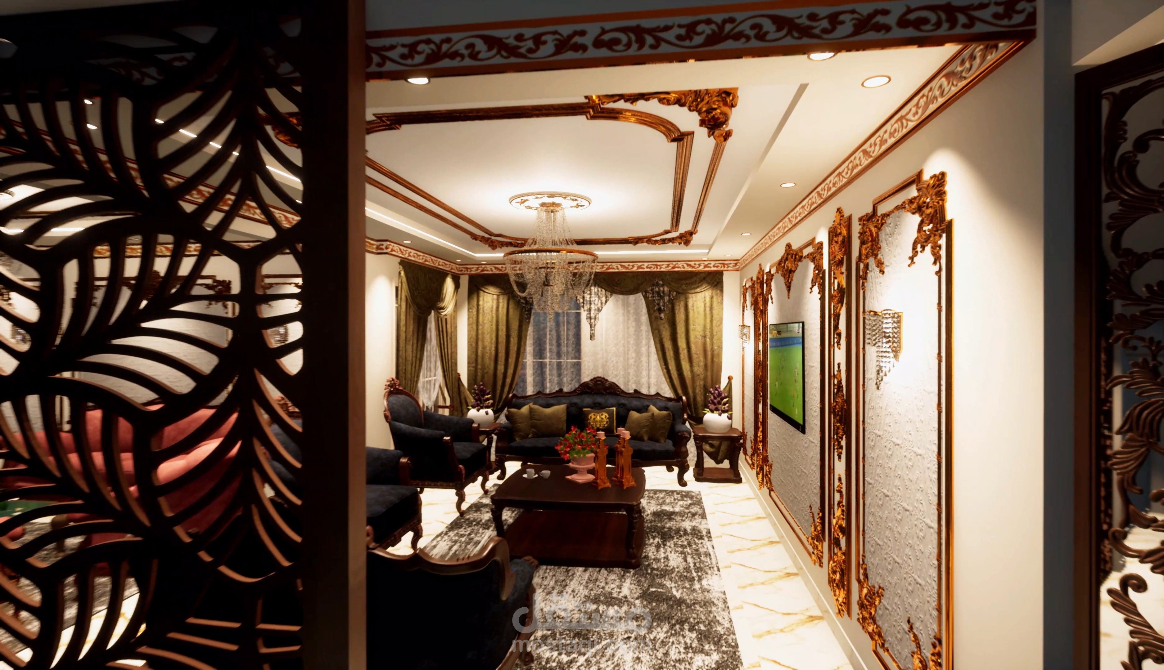 تصميم ريسبشن كلاسيكي