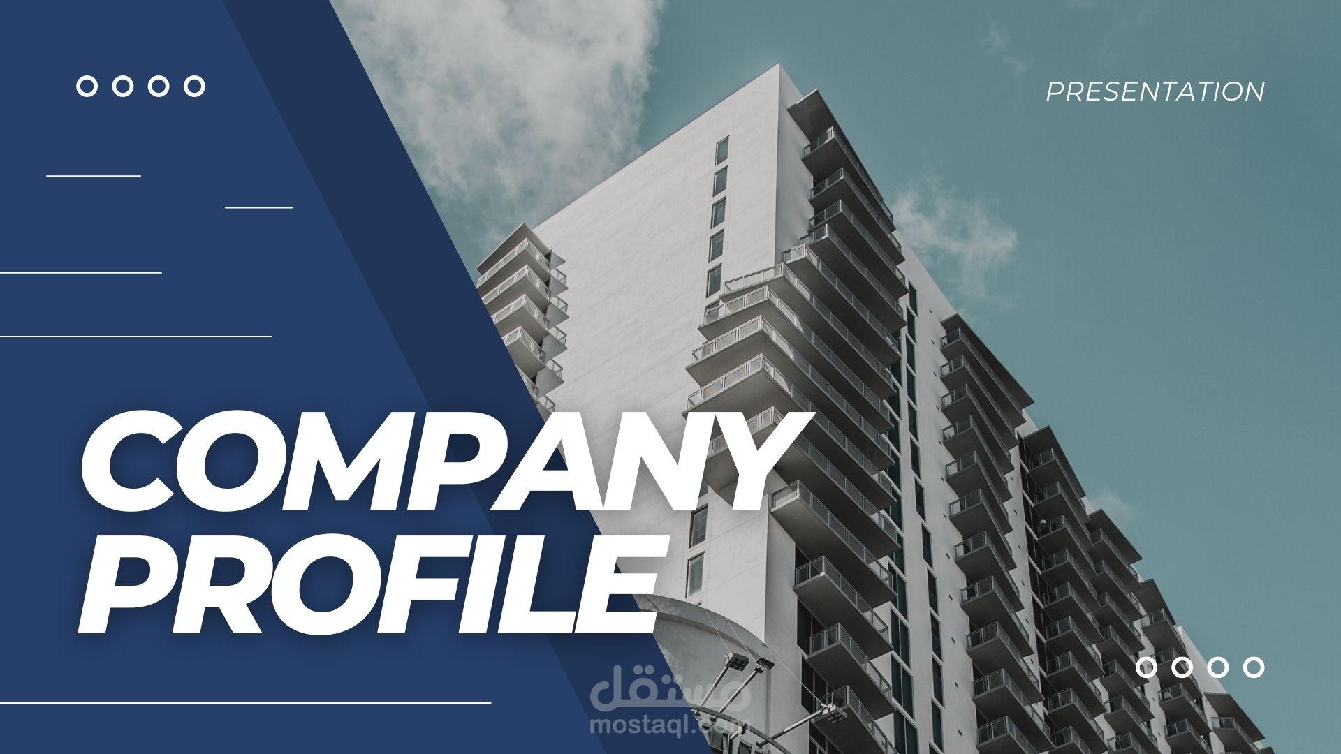 شرائح بروفايل شركة