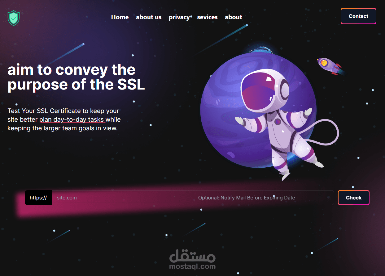 checking SSL certificate and open ports for any website