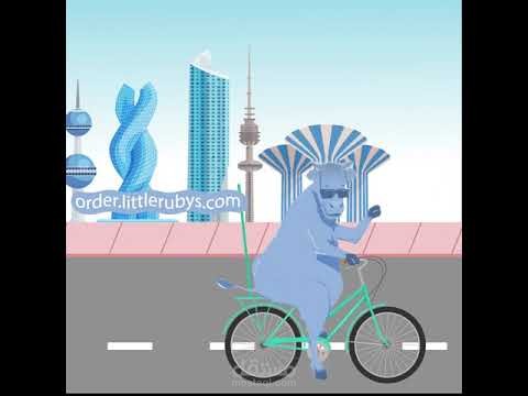 اعلان موشن جرافيك(little ruby’s) من اعمالنا