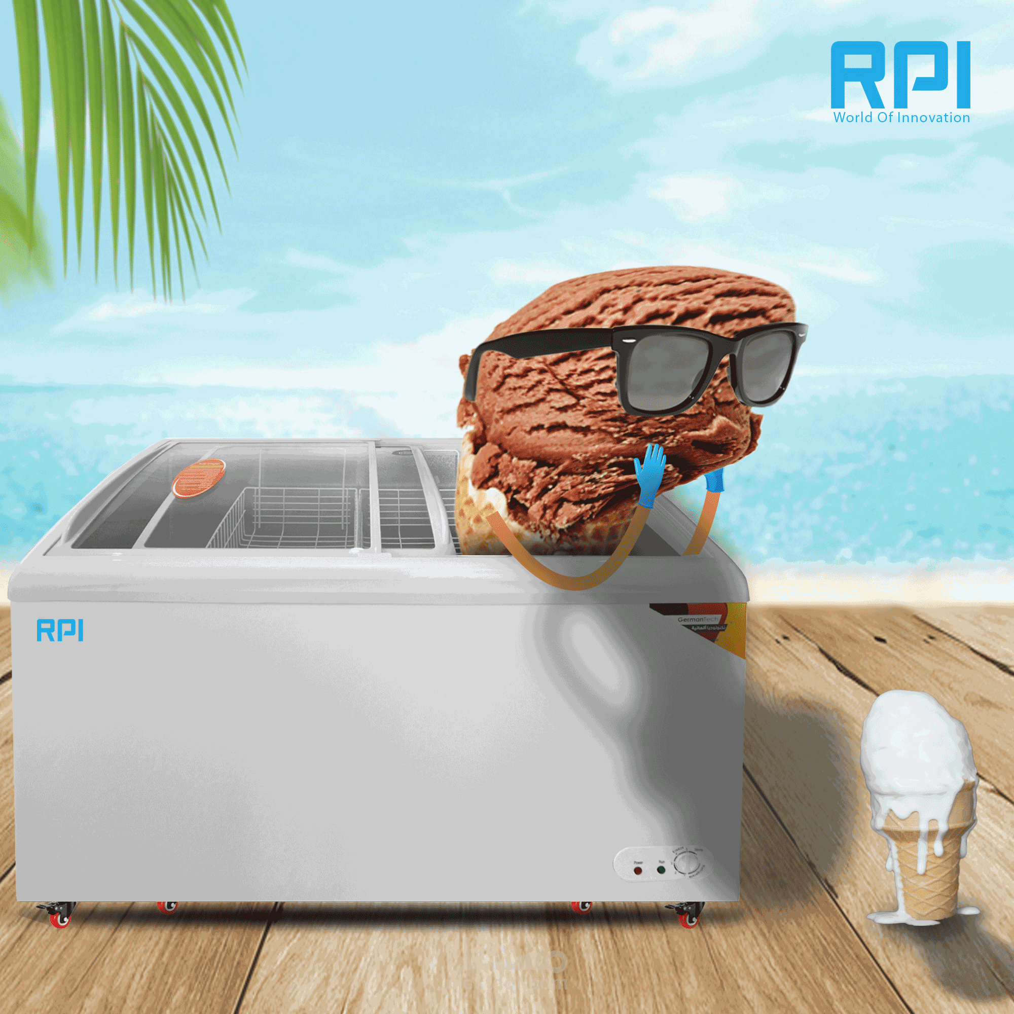 تصميمات سوشيال ميديا لشركة RPI