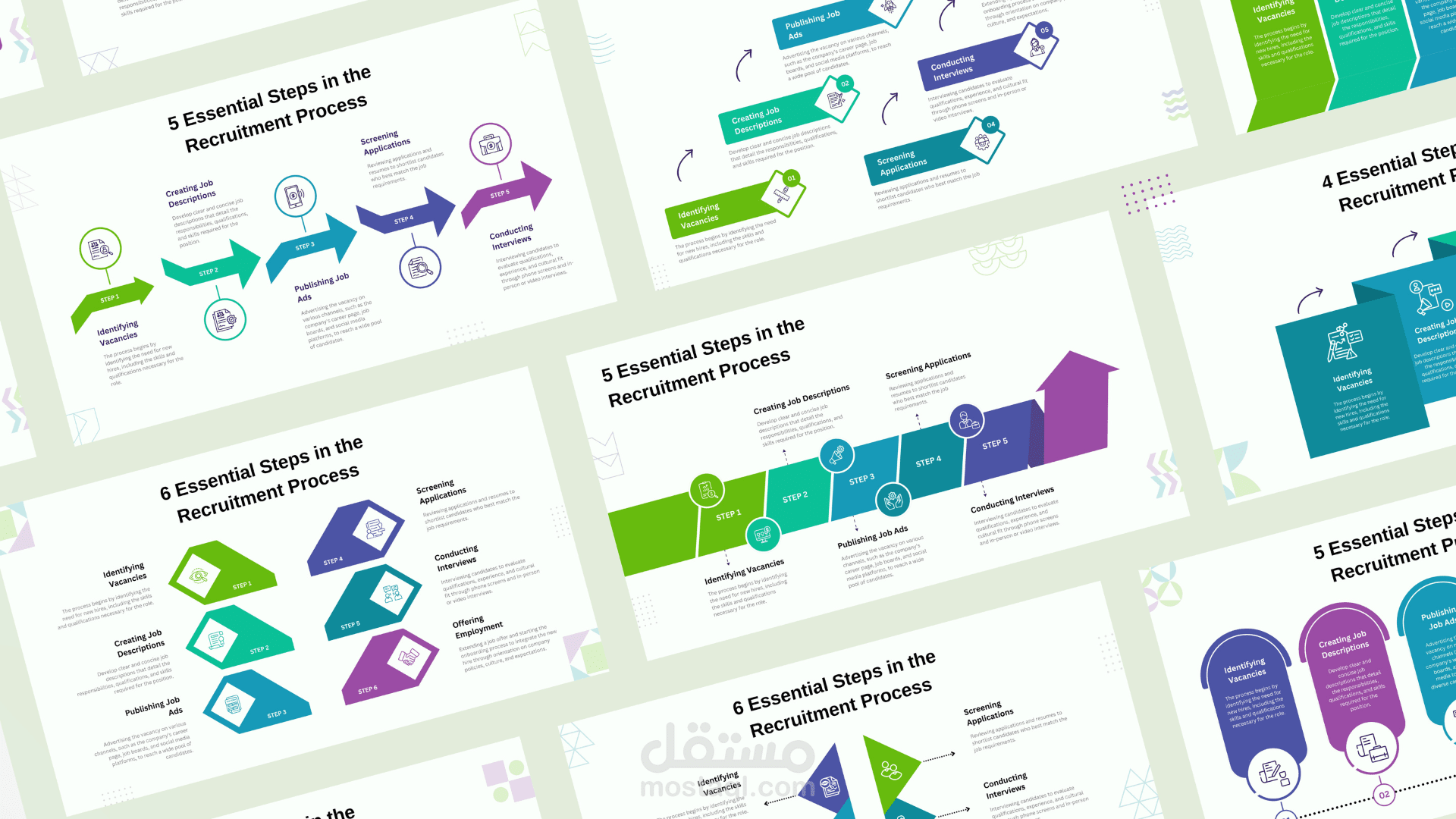 تصميم عرض انفوجرافيك