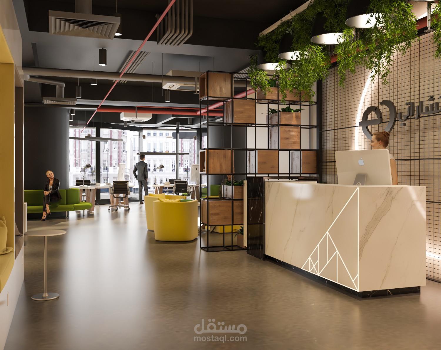 من اعمالى تصميم مكتب