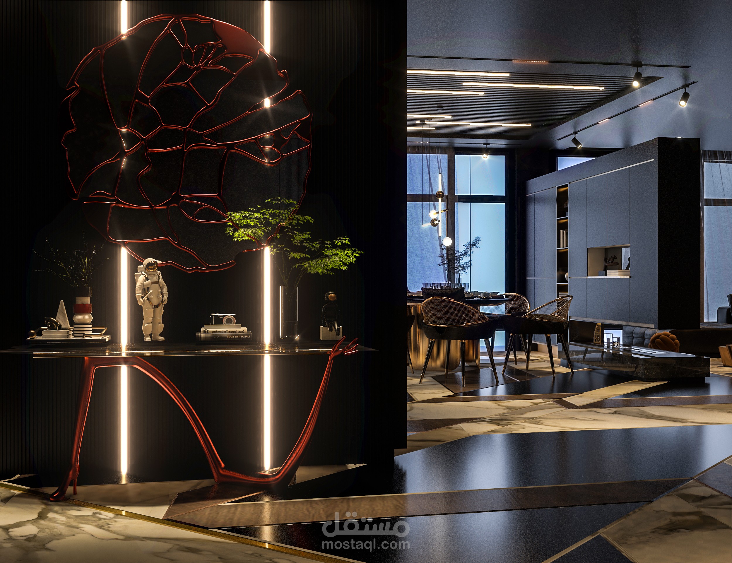 لعشاق تفاصيل اللون الاسود