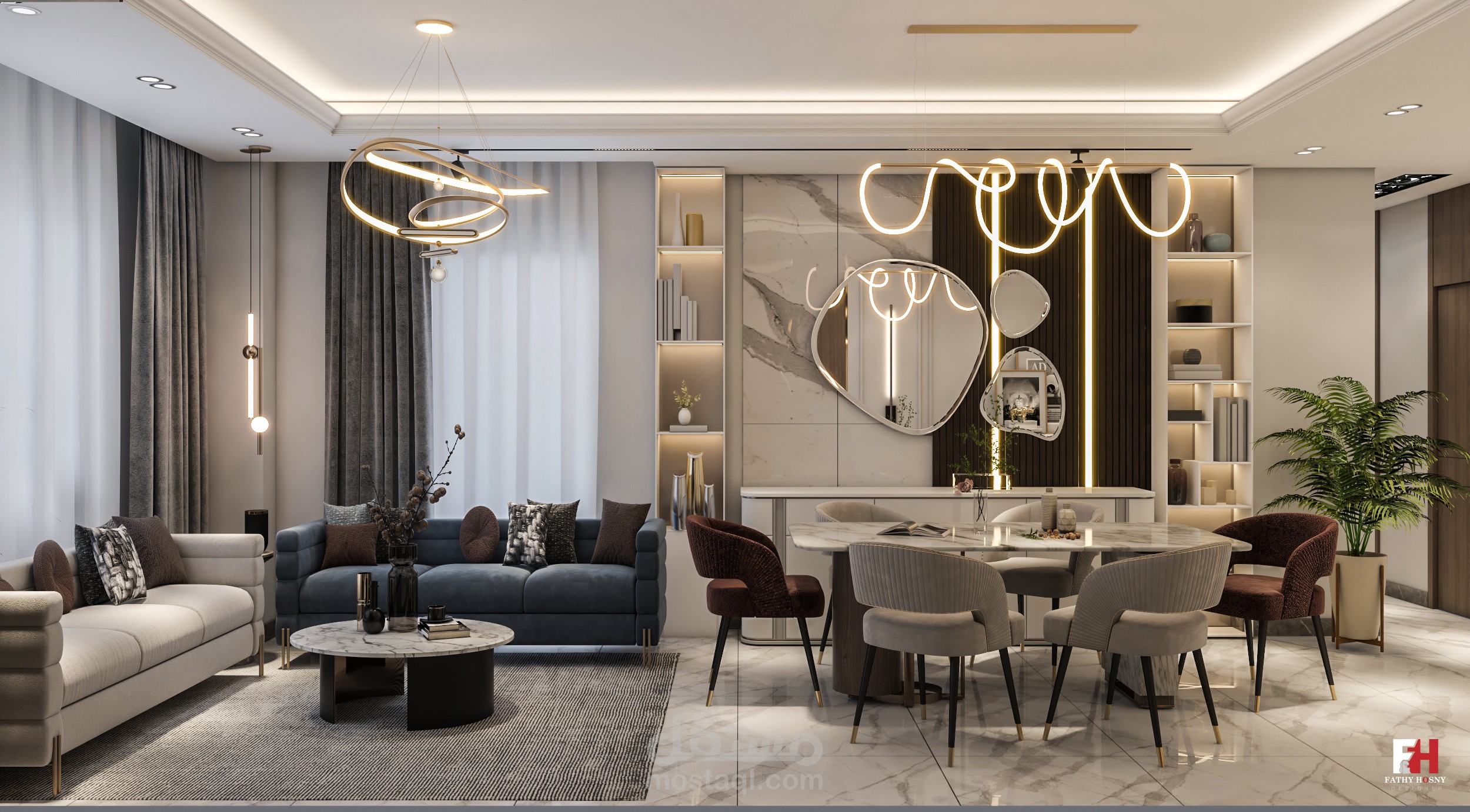 من اعمالى فىى تصميم وحده سكنيه