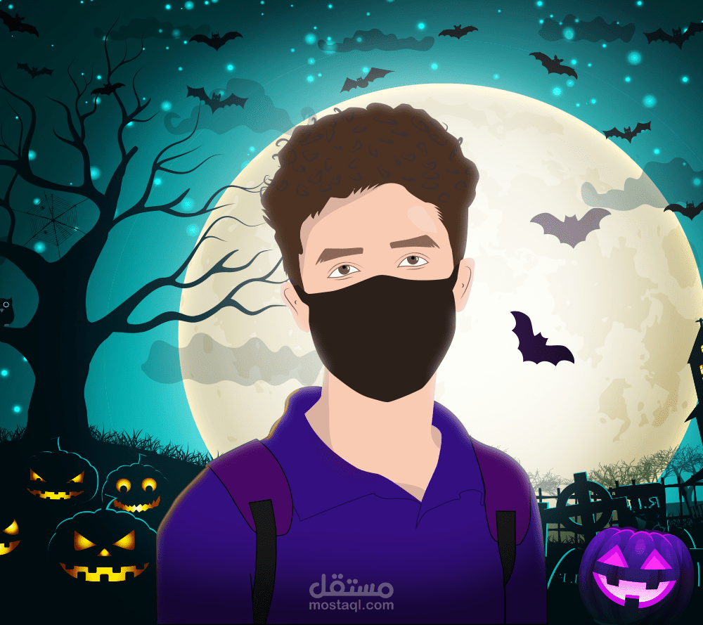 Halloween theme design