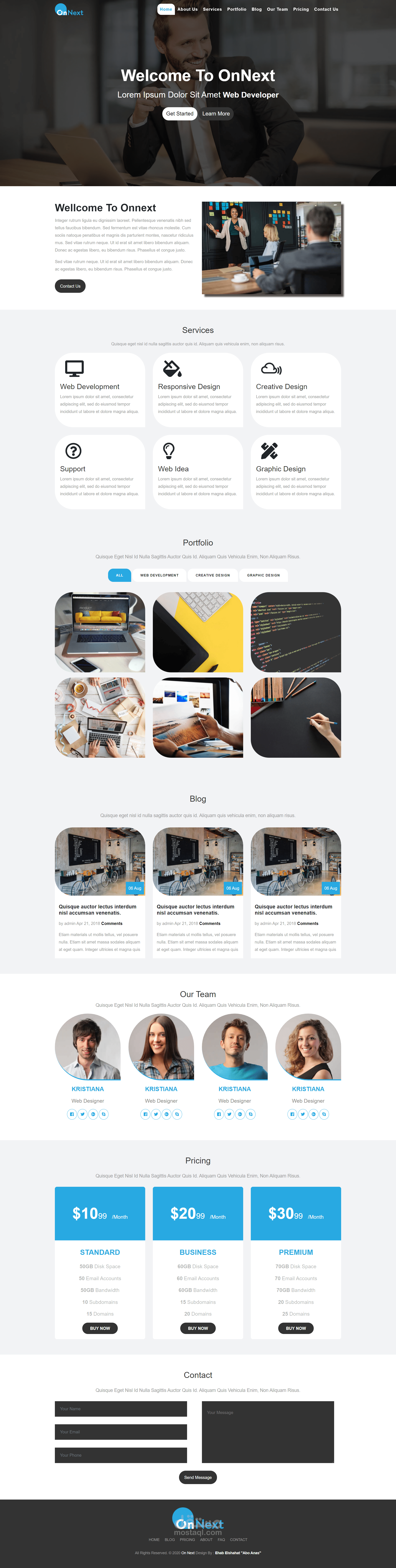 landing Page