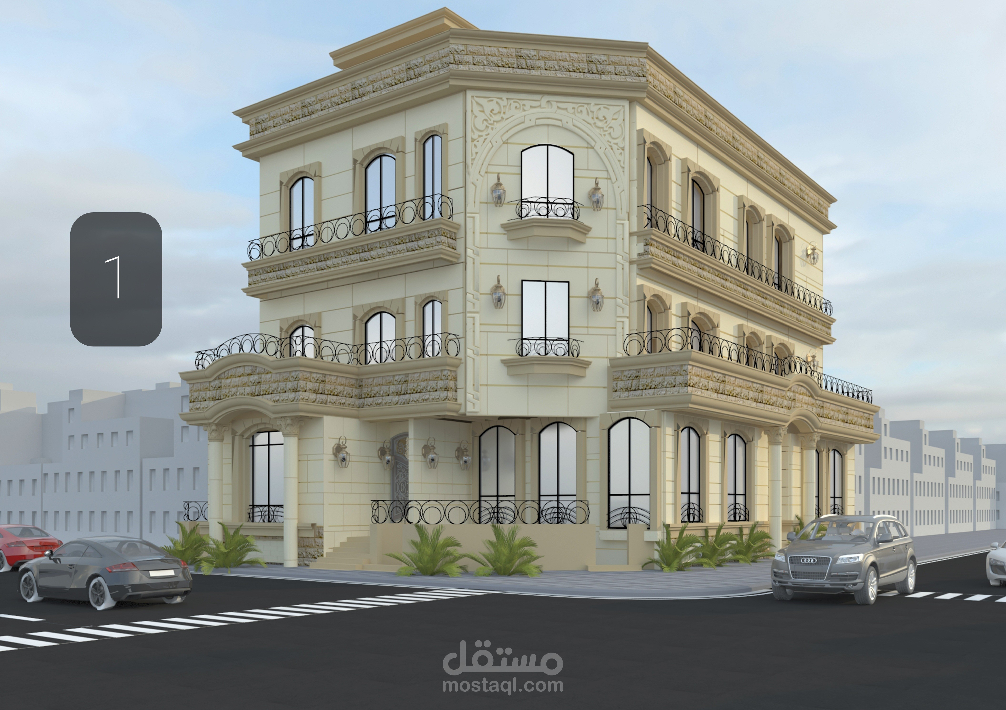 تصميم فيلا
