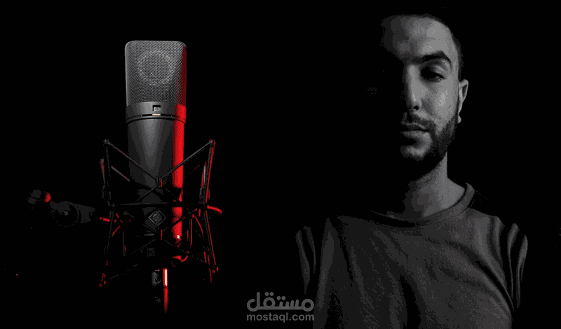 تعليق صوتي اللون الاعلاني