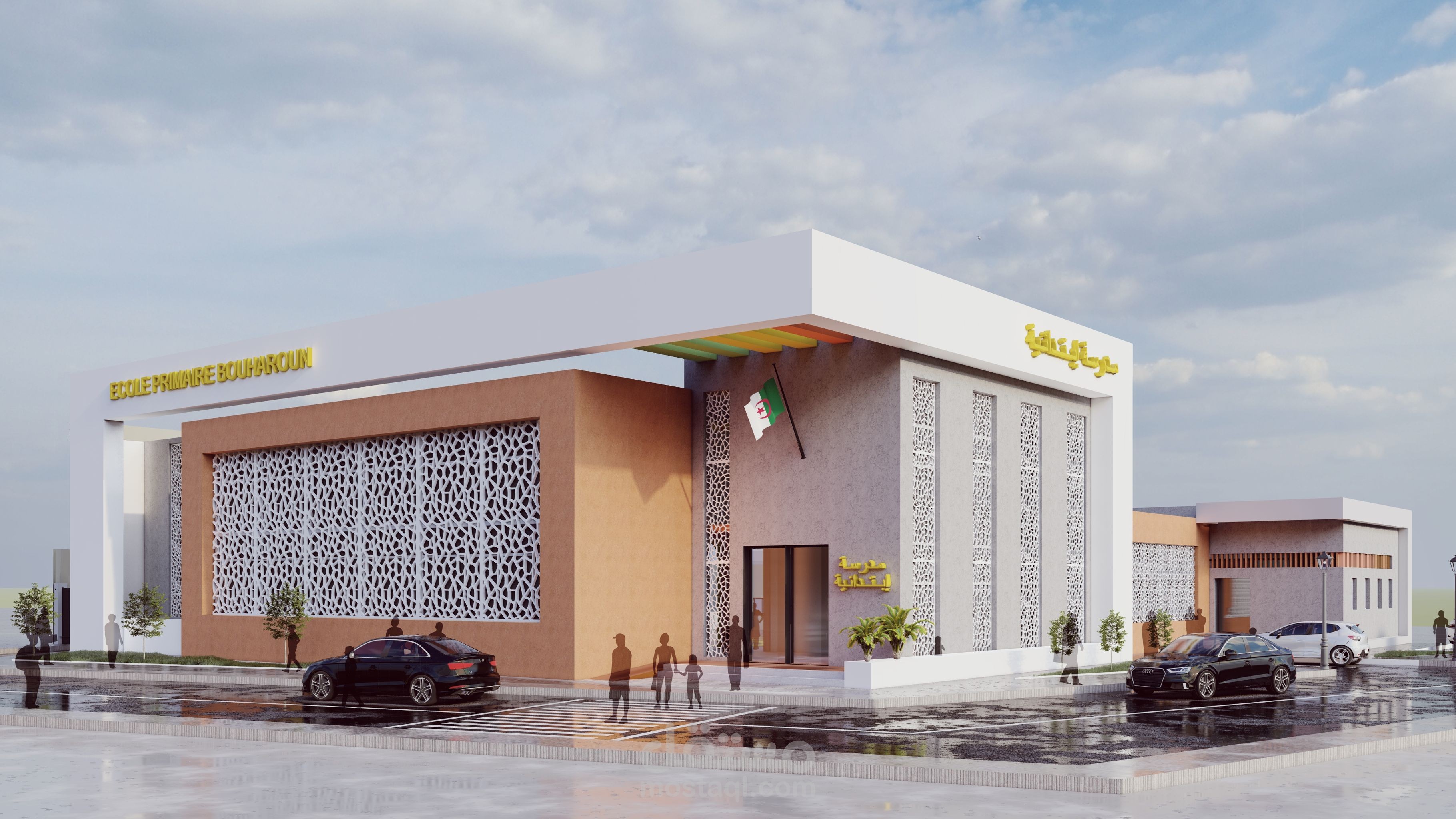 تصميم مدرسة إبتدائية
