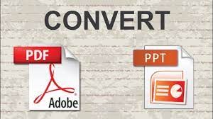 تحويل ملف PowerPoint الى PDF