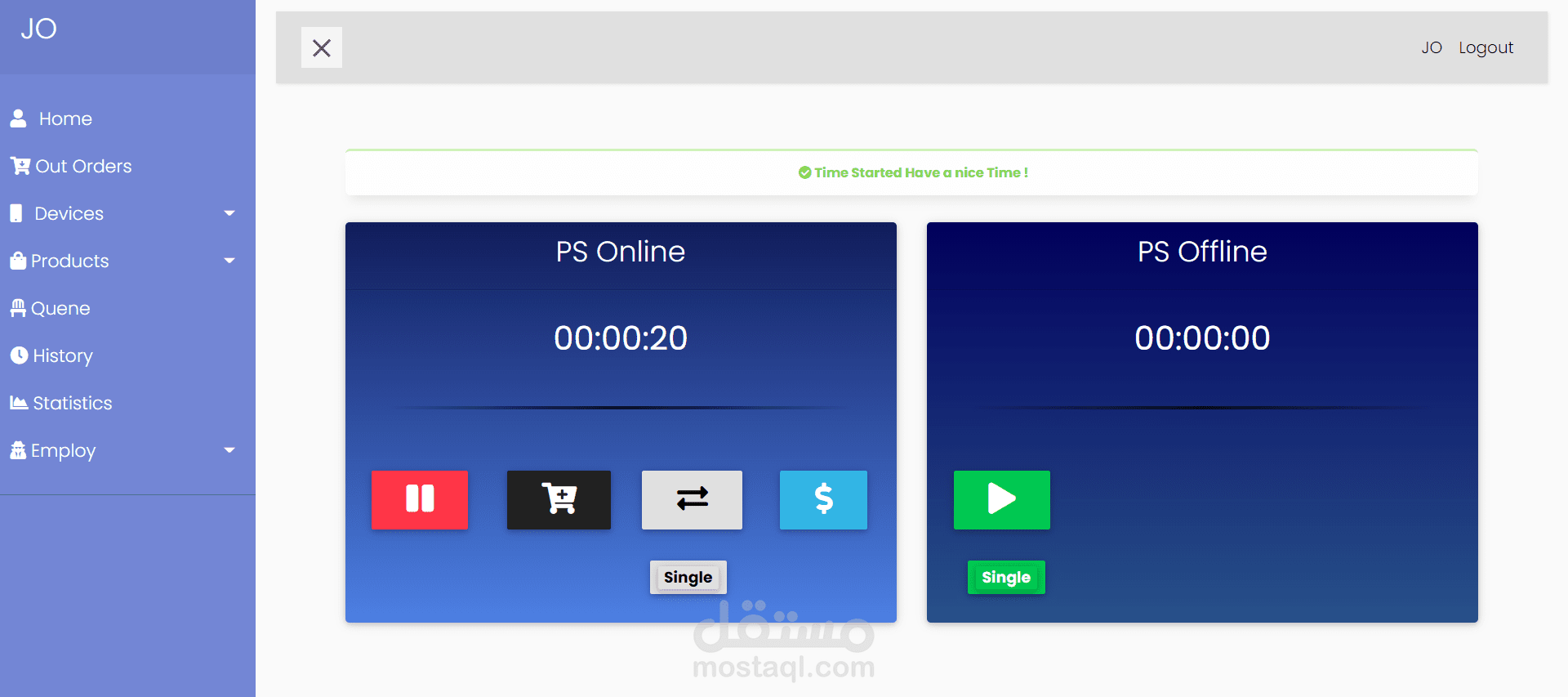 PlayStation Management System
