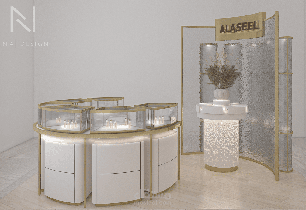 تصميم بوث معرض Exhibition booth design