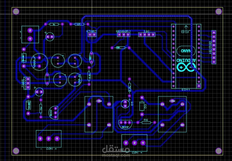 تصميم لوحات Pcb