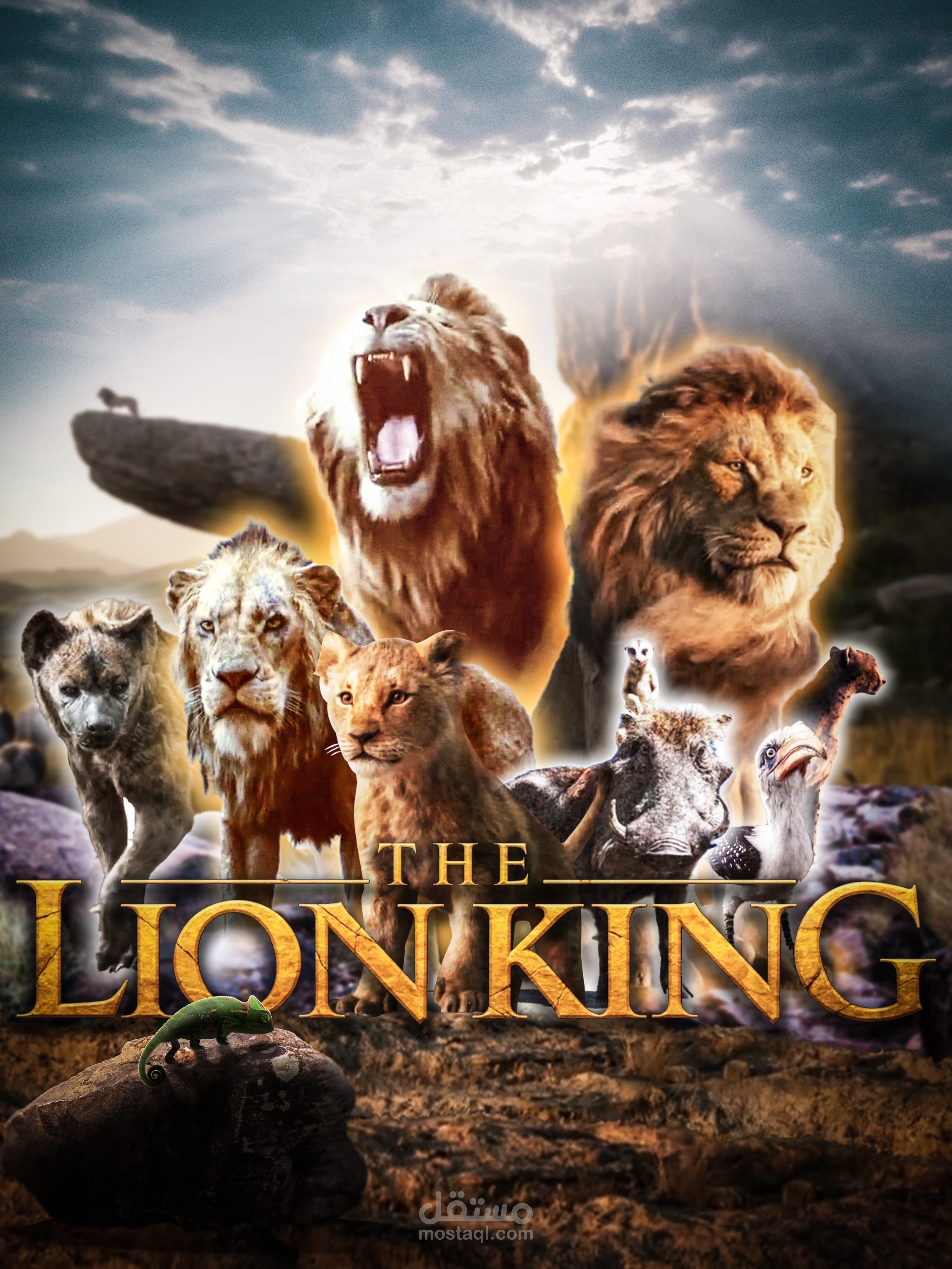 تصميم بوستر إحترافي من screen shots !!