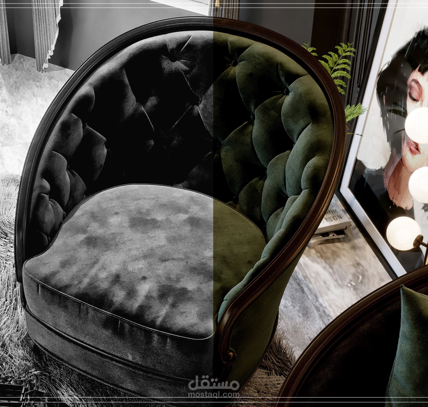 تصميم GUEST ROOM CLASSIC STYLE