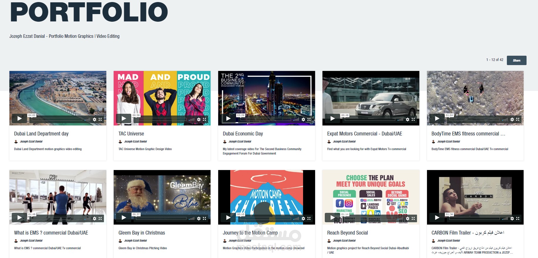 Jozeph Ezzat portfolio