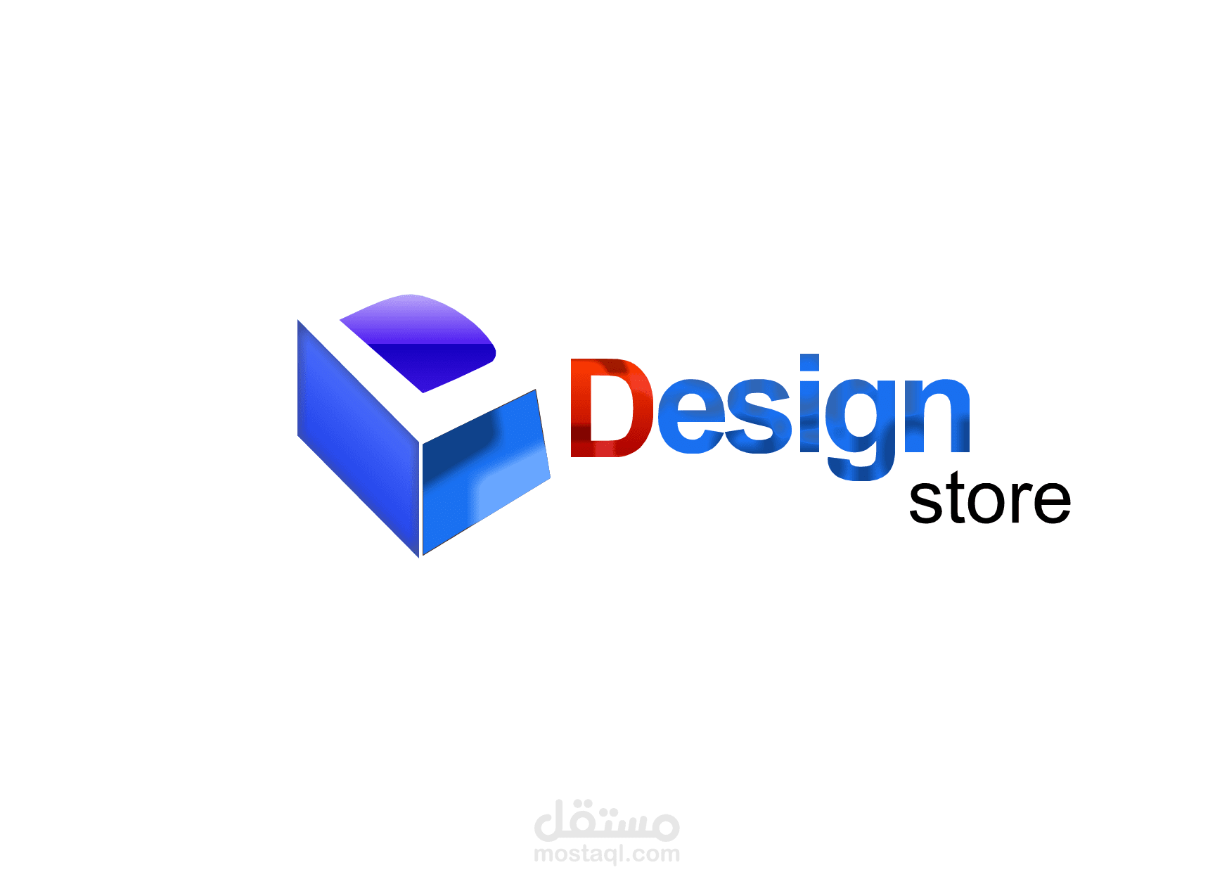تصميم لوجو ديزاين ستور للدعايا والاعلان