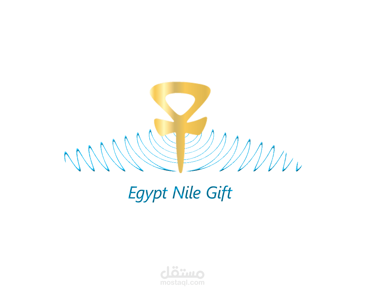 تصميم لوجو misr nile gift
