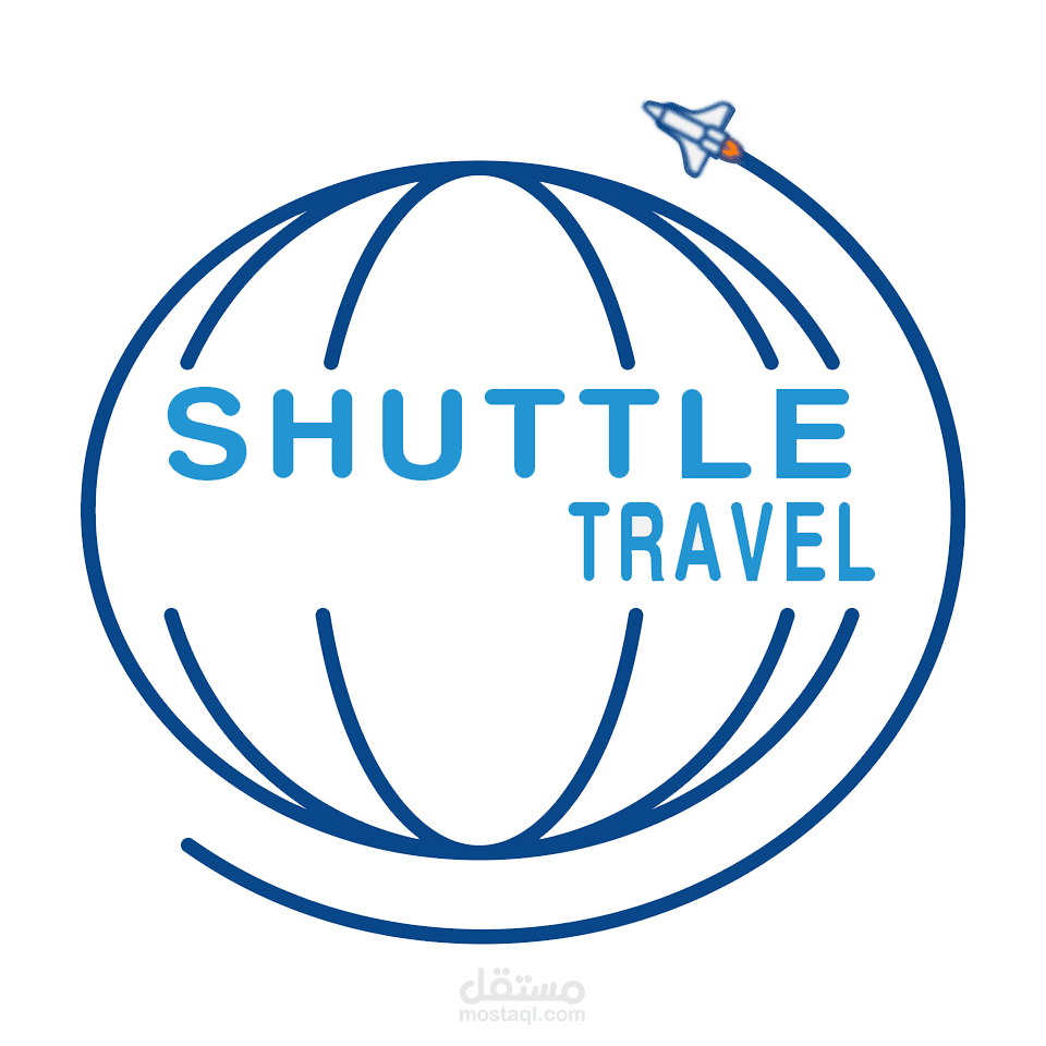 تصميم لوجو shuttle travel